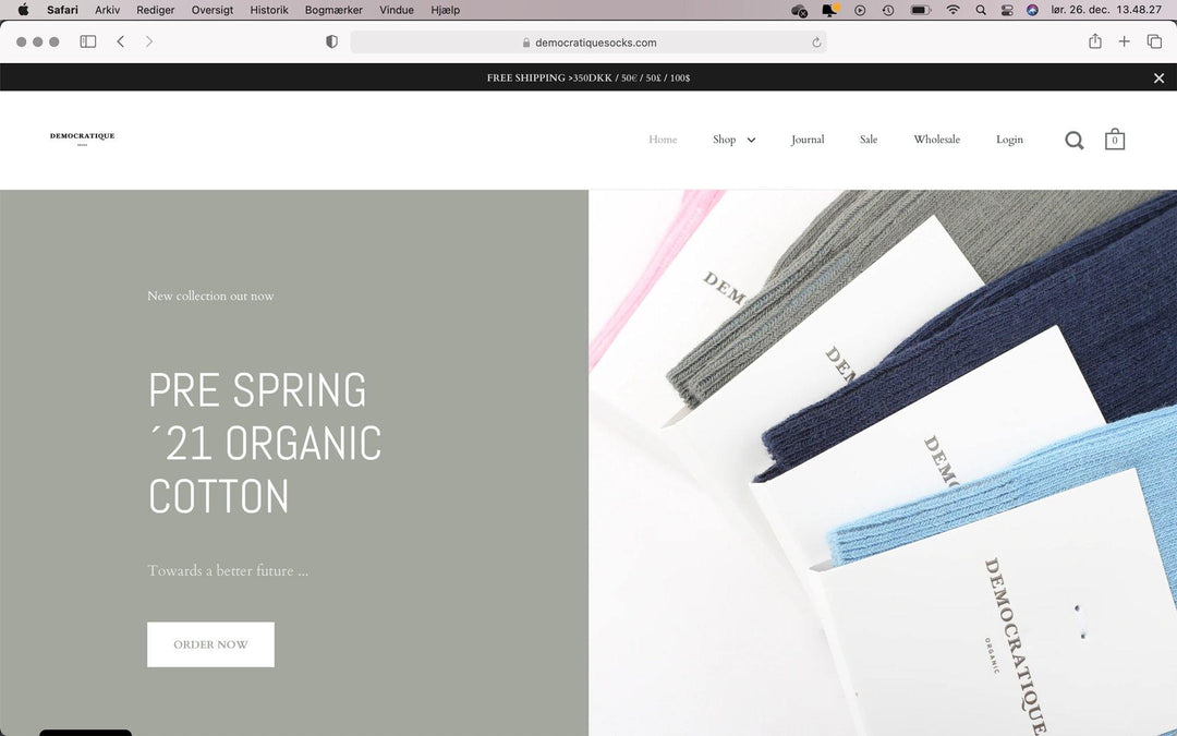 Happy new year from Democratique Socks - Democratique Socks