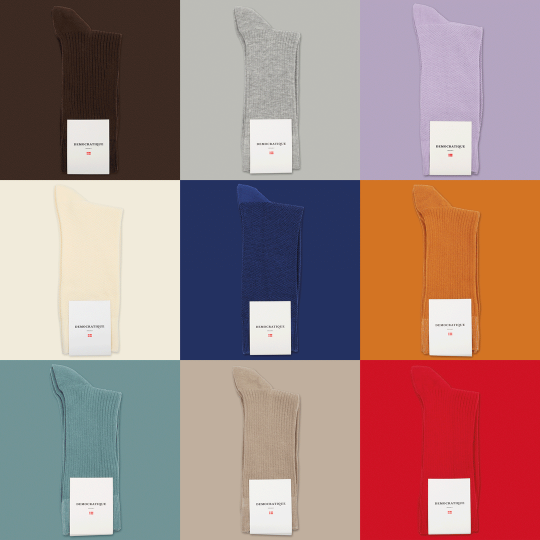 New Autumn / Winter Colorways - Democratique Socks AW23