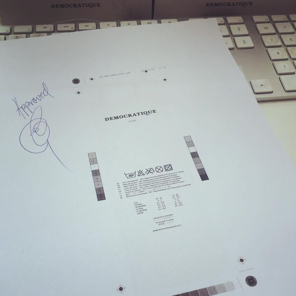 DSX - the labels were not always white