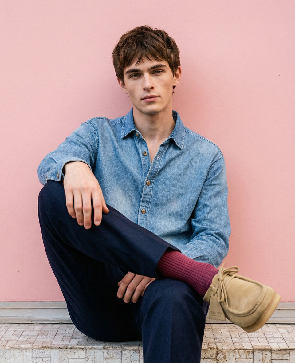 Premium men's socks designed in Copenhagen by Democratique Socks