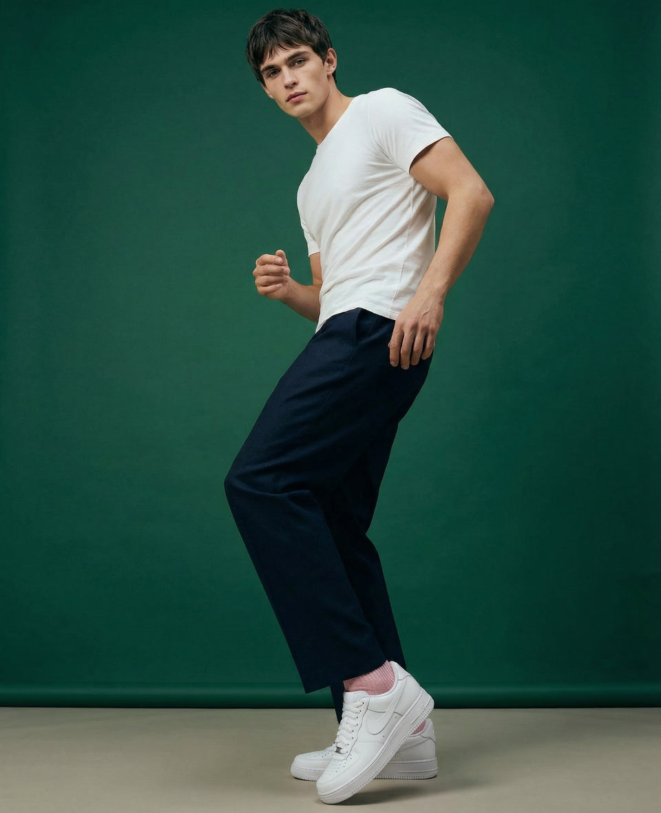 Premium colorful fine rib socks from Democratique Socks designed in Copenhagen