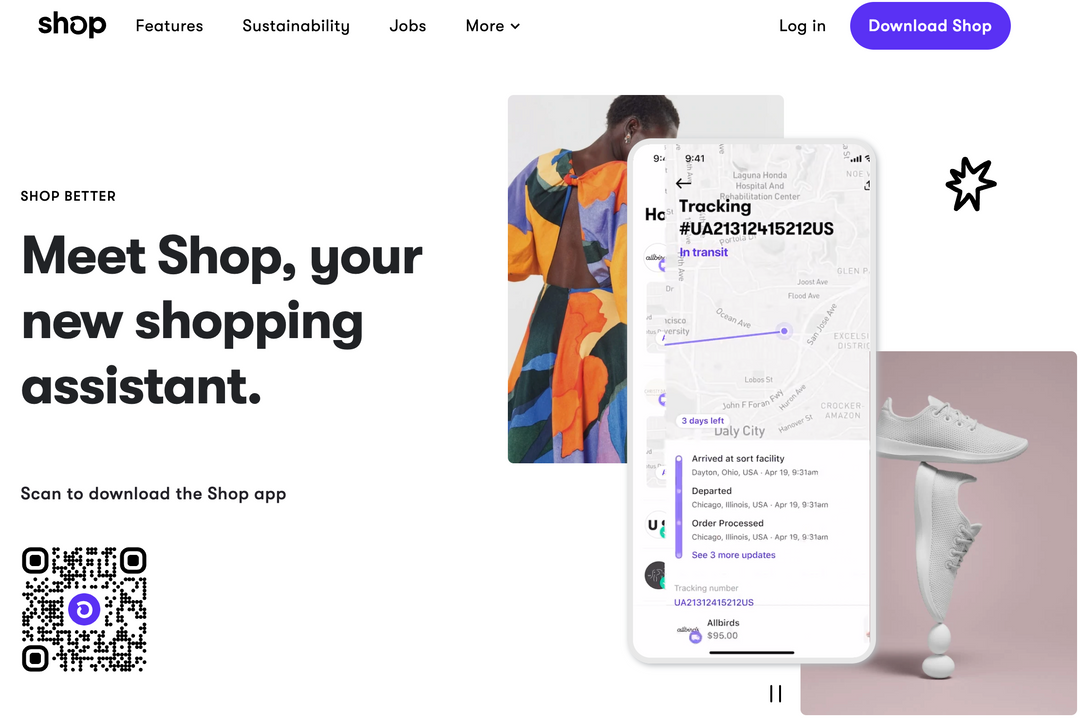 Download the SHOP app and track your order ..
