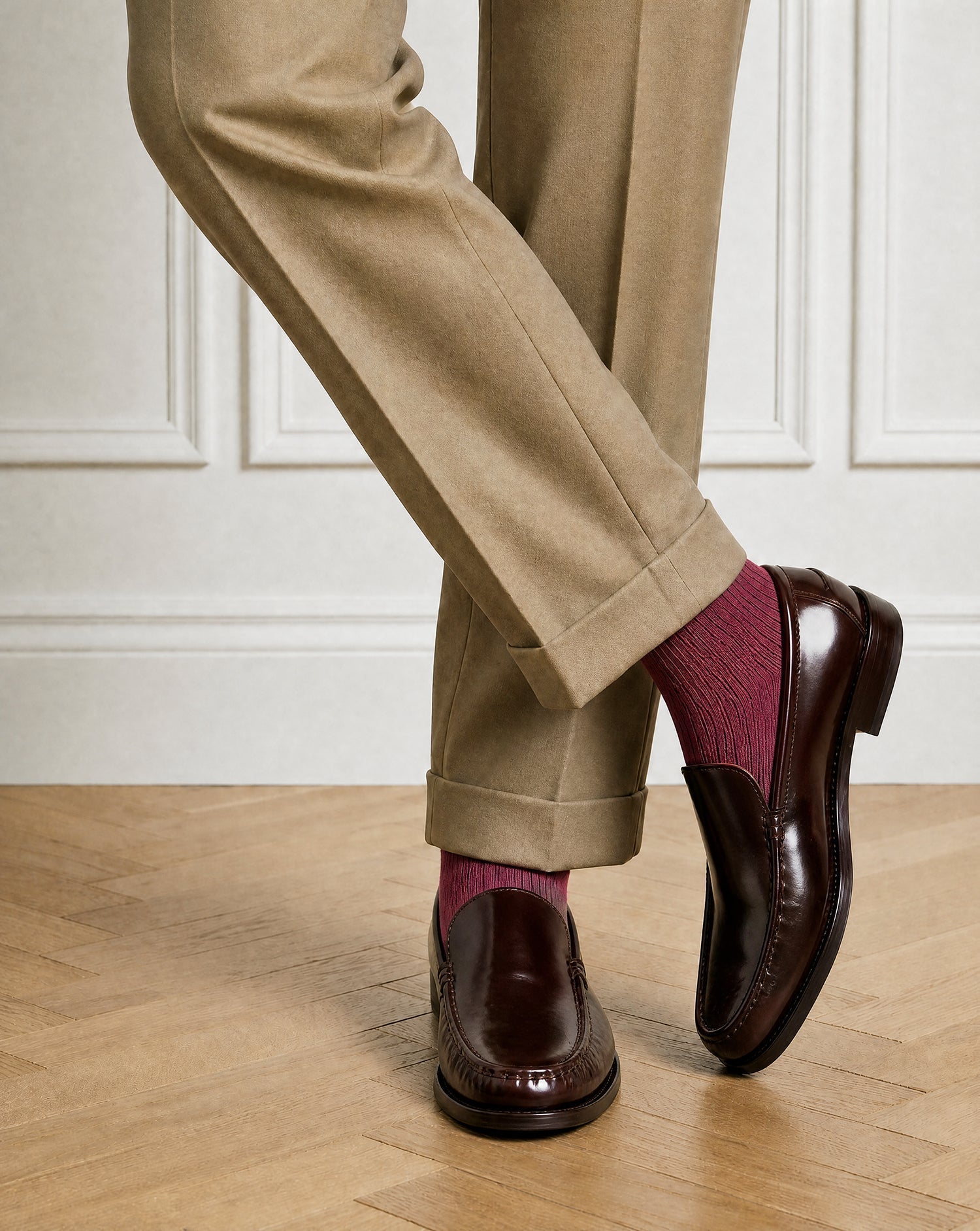 Best socks for dress shoes — Originals Fine Rib organic cotton by Democratique Socks Copenhagen