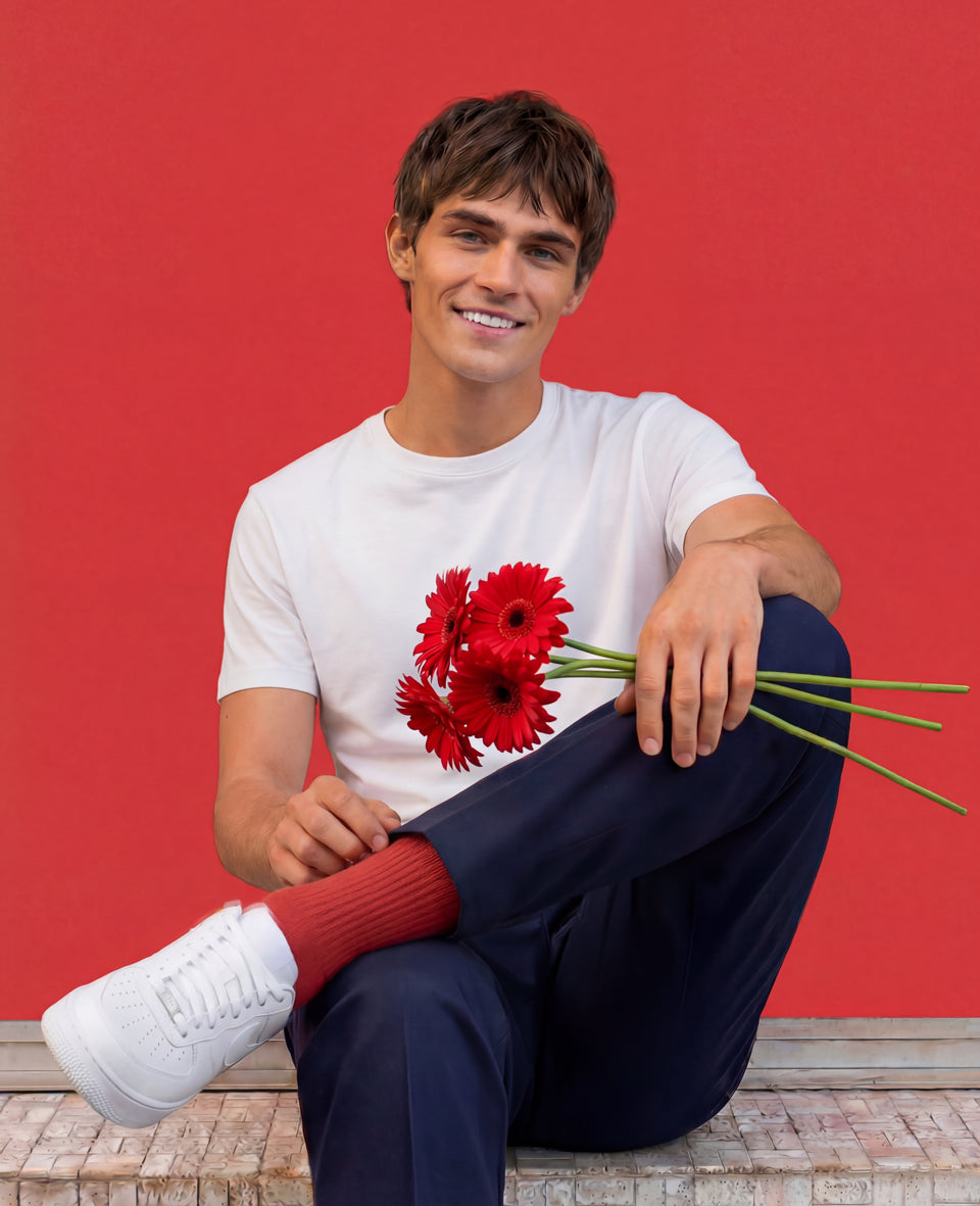 Premium men's socks designed in Copenhagen by Democratique Socks - care guide