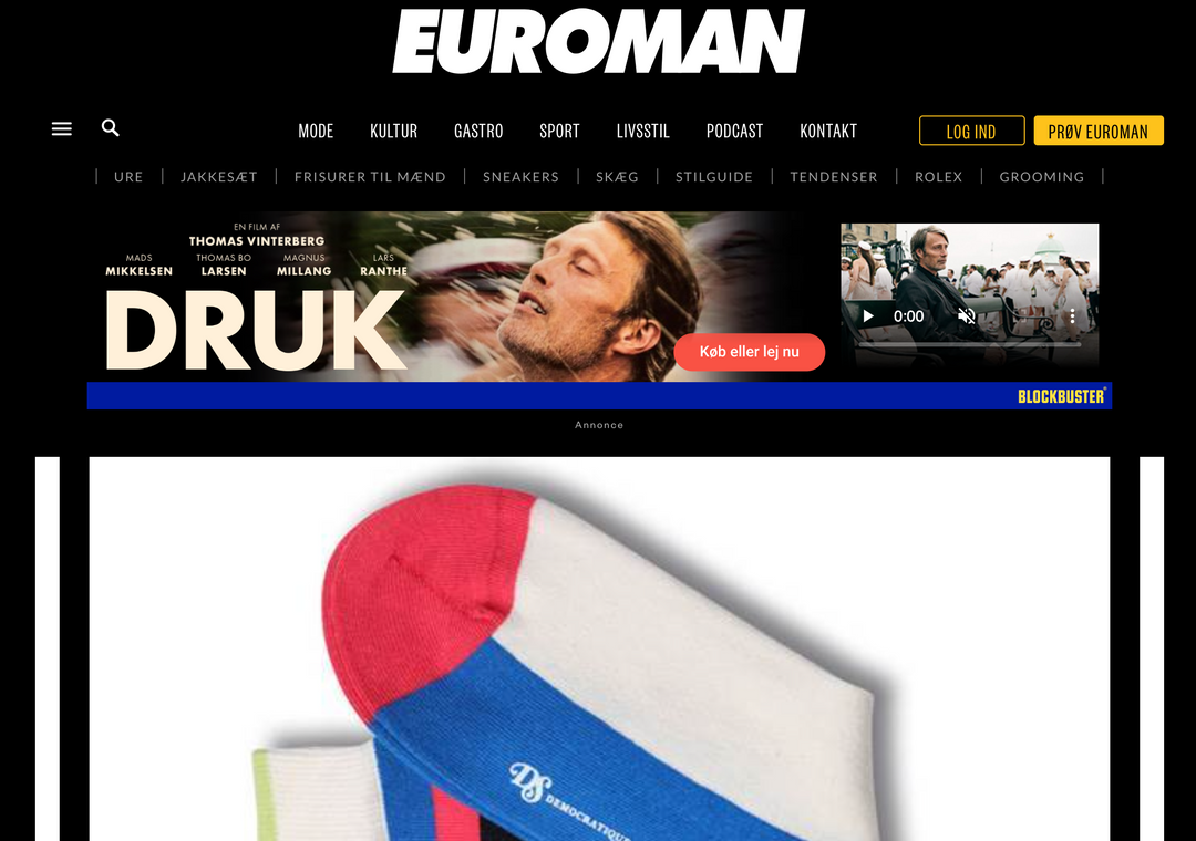 Interview with danish magazine EUROMAN