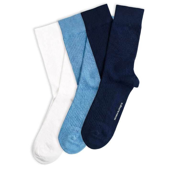 3-pack Originals Fine Rib Socks Argentina Edition