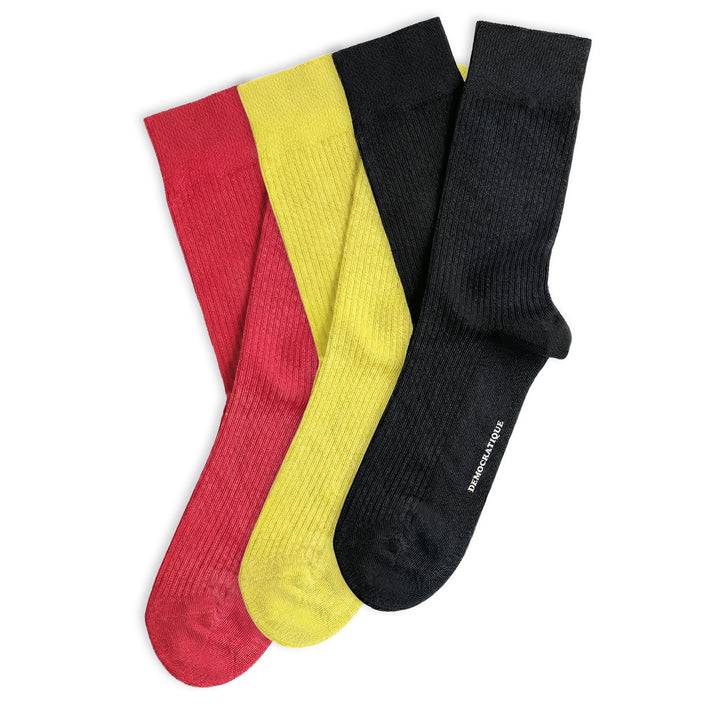 3-pack Originals Fine Rib Socks Germany Edition