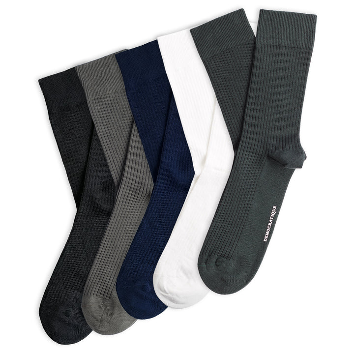 5-pak Originals Fine Rib Socks Safe Colours