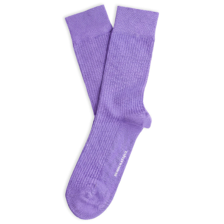 Originals Fine Rib Bio-Baumwolle Lila Socken