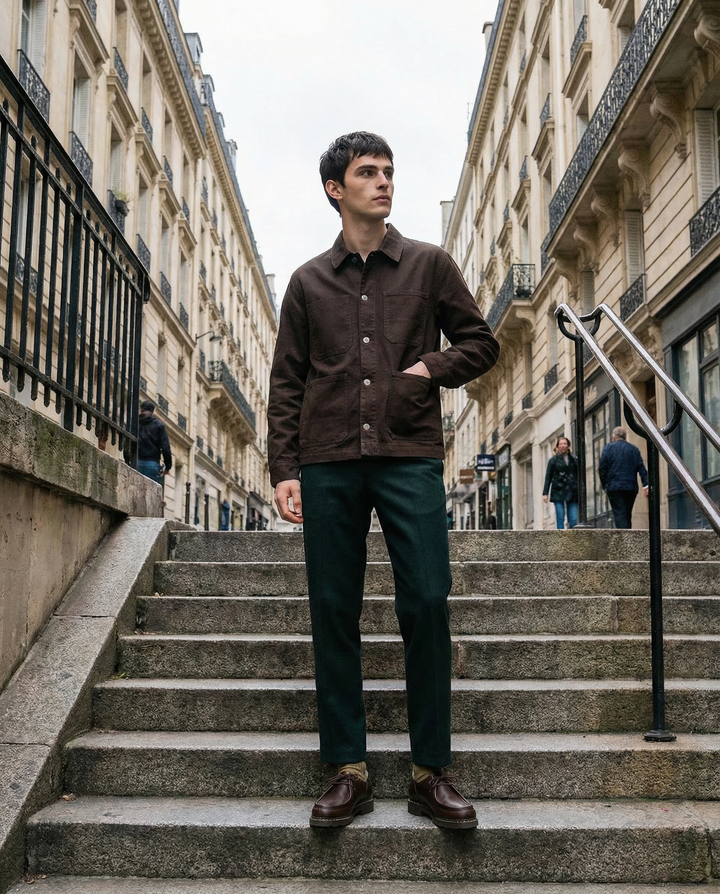 6er-Pack Originals Fine Rib Socken Khaki