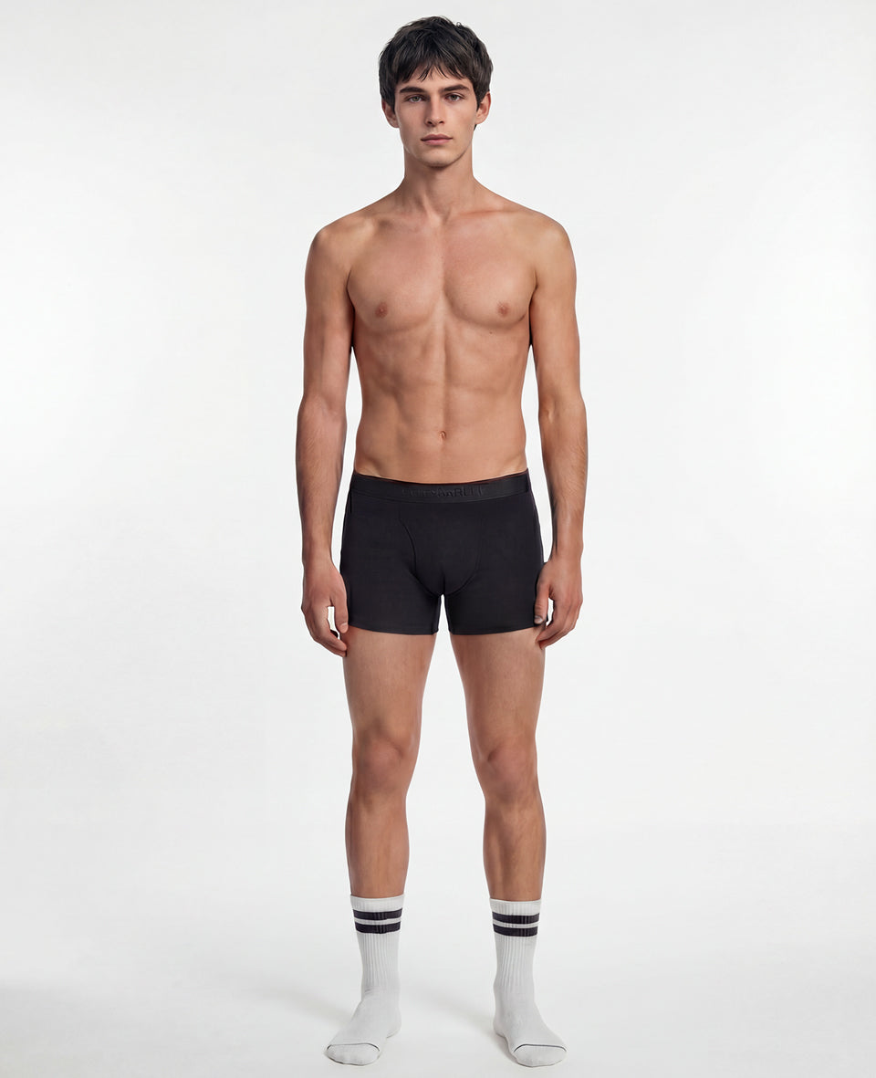 Athletique Classique Clean Stripes Organic Cotton Clear White / Black