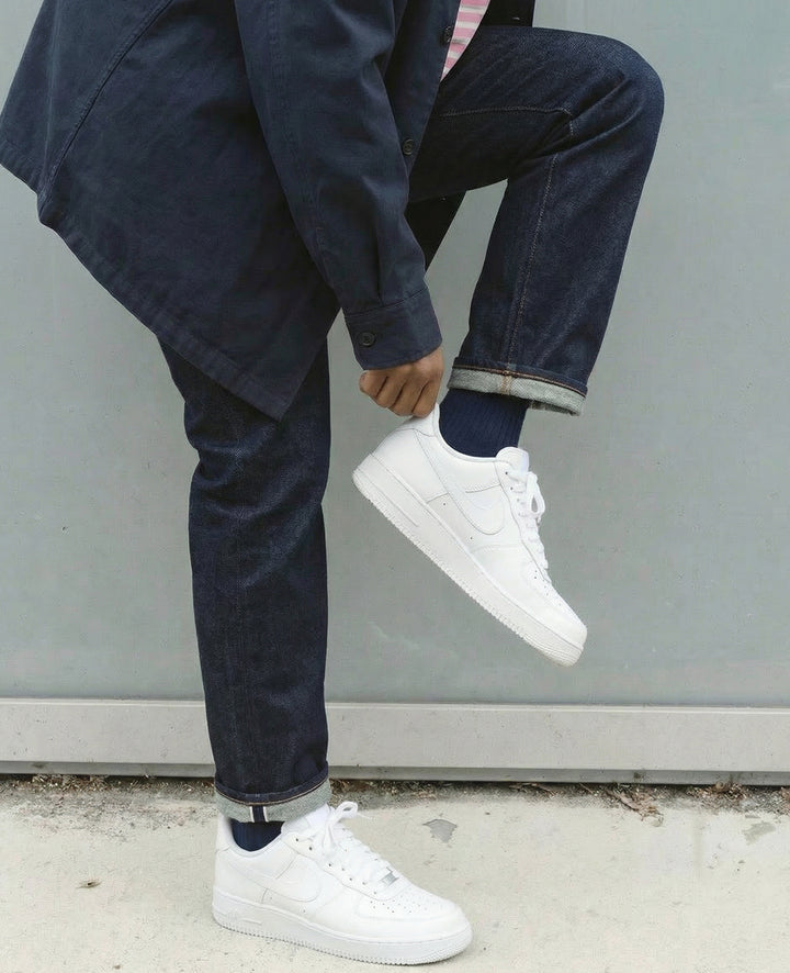 Originals Fine Rib Socks Navy