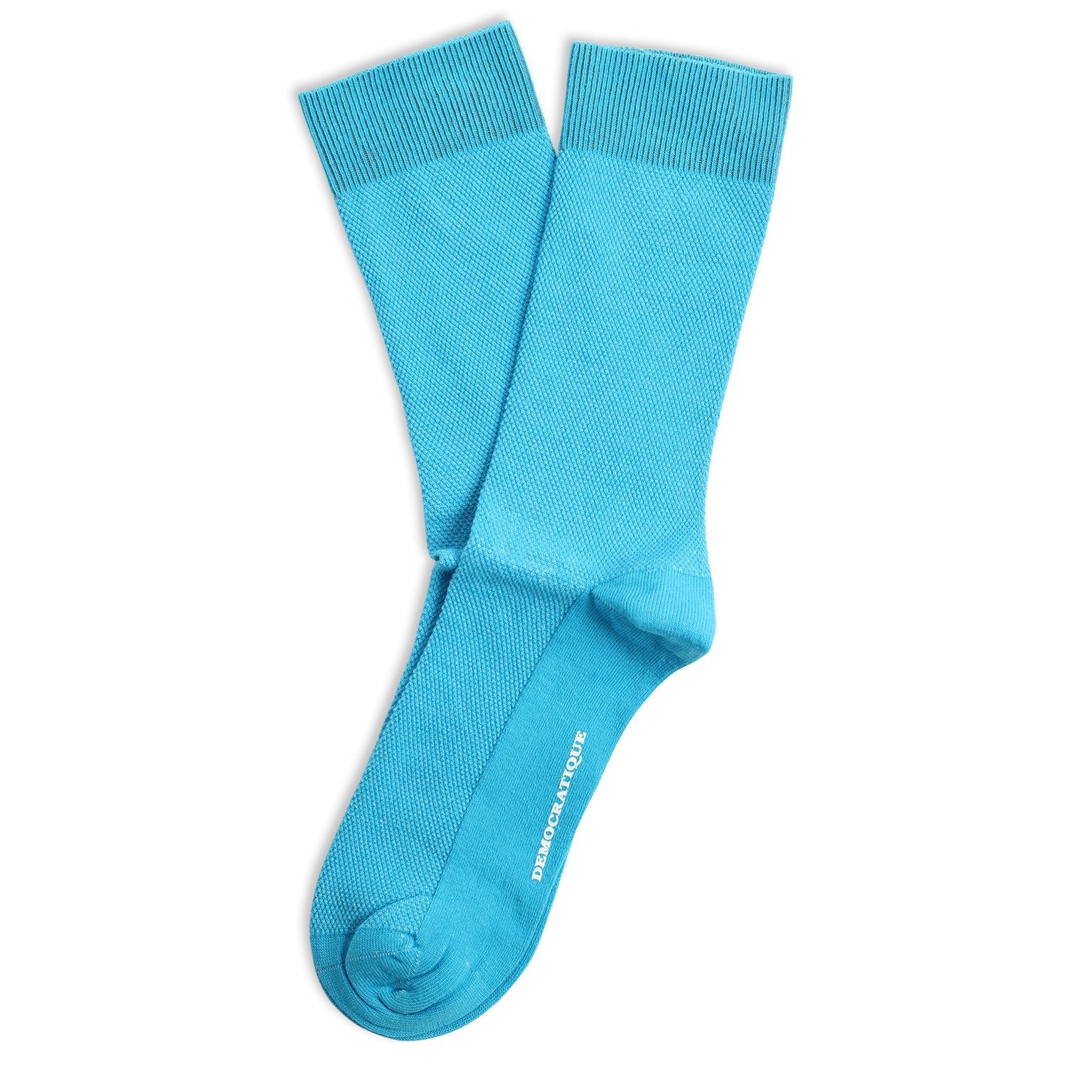 Swimmingpool pique socks | Champagne Swimmingpool | Democratique socks