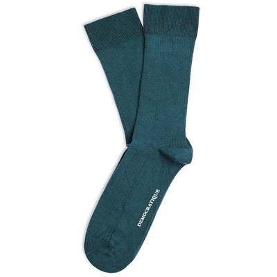 Benzin Originals Fine Rib socks in organic cotton, product photo on white background