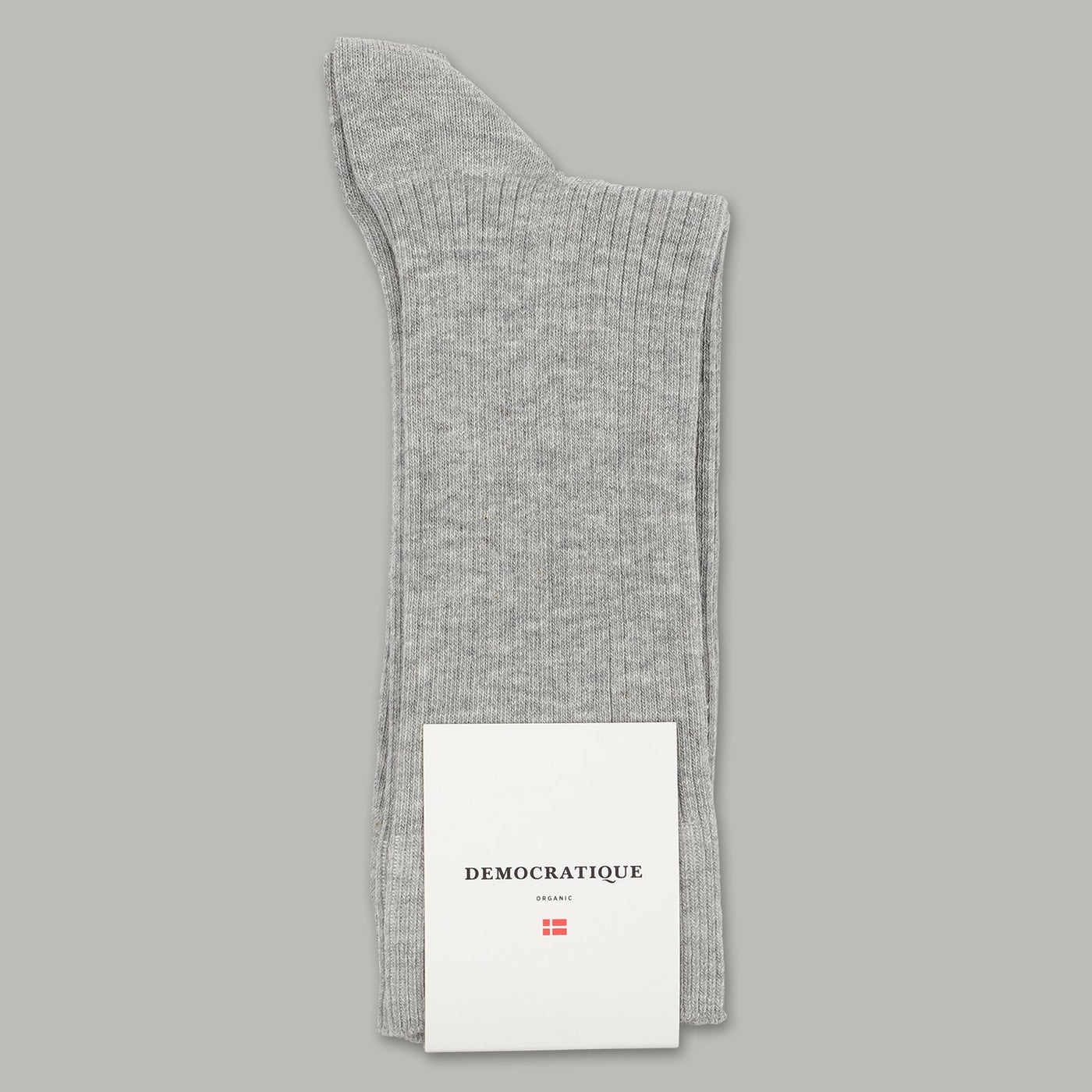 Originals Fine Rib Socks Light Grey Melange