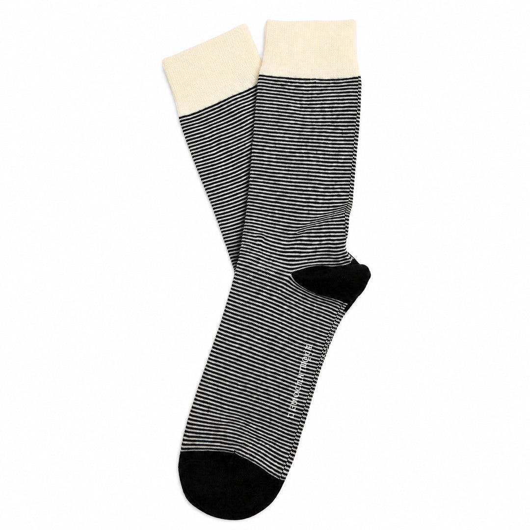 Originals Ultralight Stripes Socks Black / Off White
