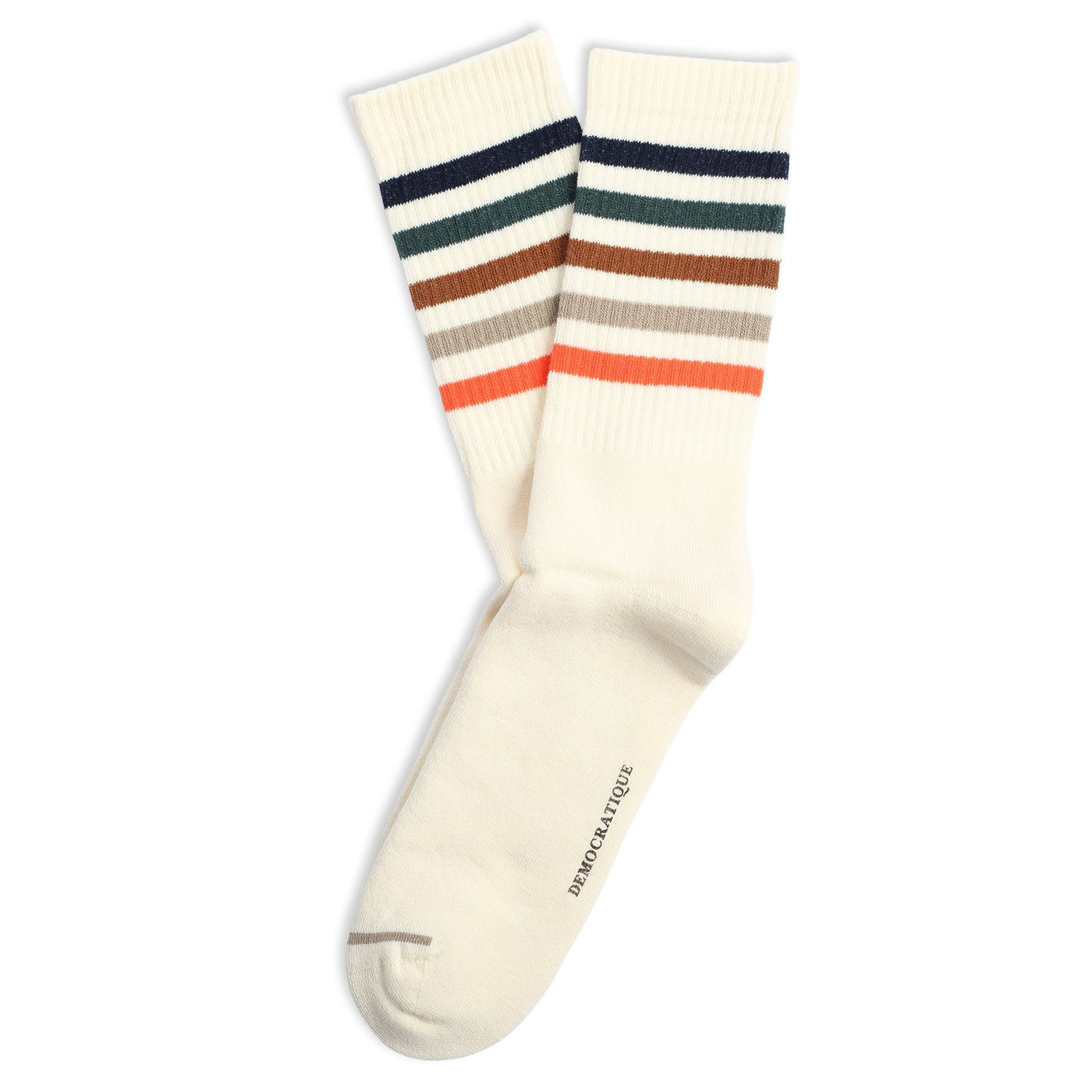 Green off outlet white socks