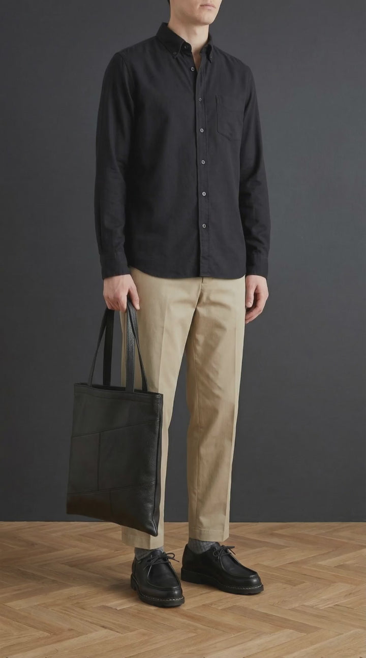 Originals Fine Rib Socks Soft Charcoal