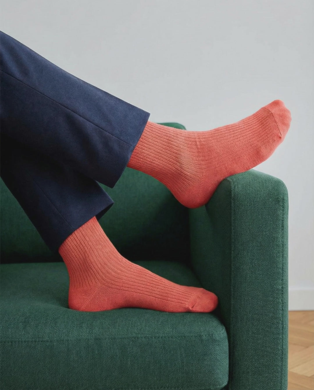 Originals Fine Rib Socks Watermelon