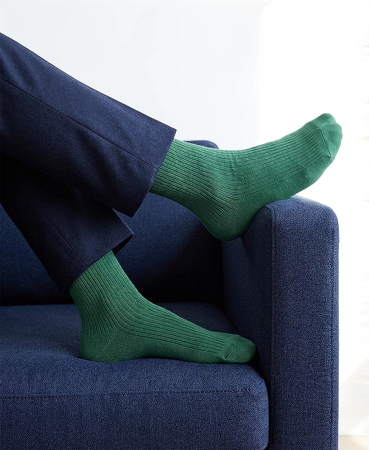 3-pack Originals Fine Rib Socks White / Green / Grey