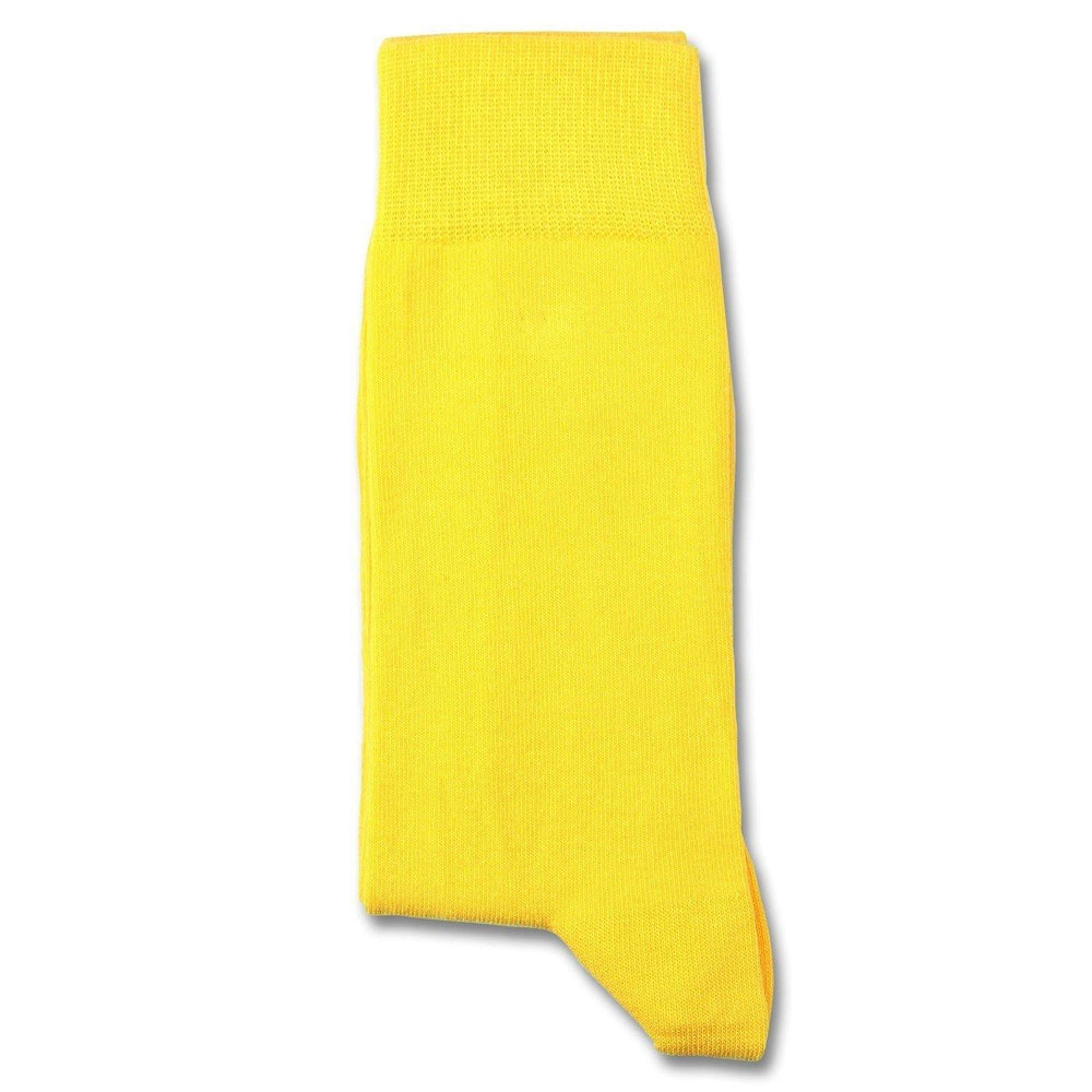 Democratique Socks Originals Solid Bright Yellow - Democratique Socks