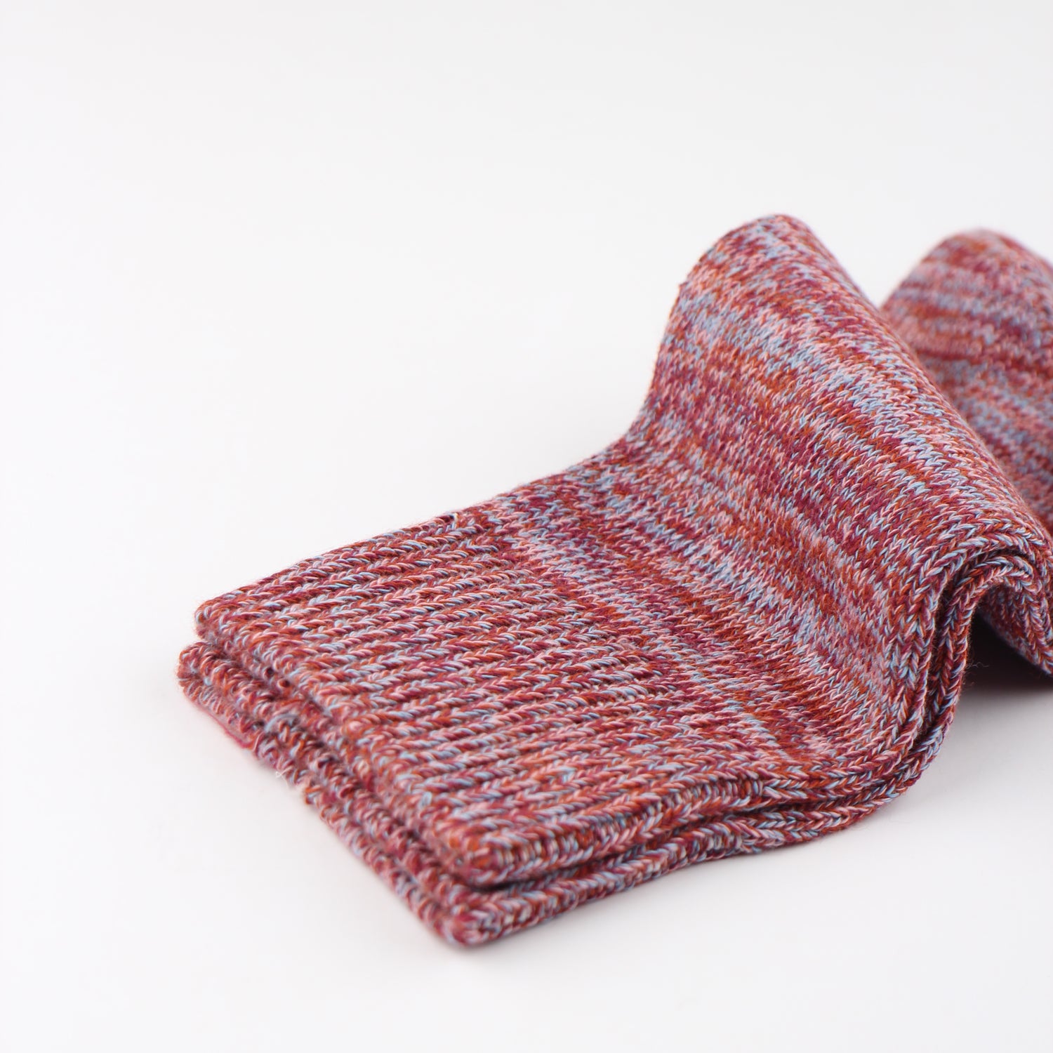 Viyella Fly Fishing Wine Red Men's Luxury Wool Blend Socks